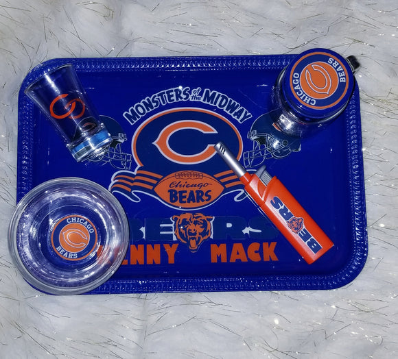 Chicago Bears Rolling Tray