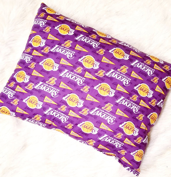 Lakers Purple and Gold Standard Size Pillow