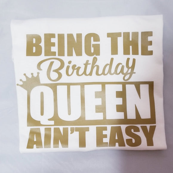 Women's Graphic T-Shirt - Birthday Queen