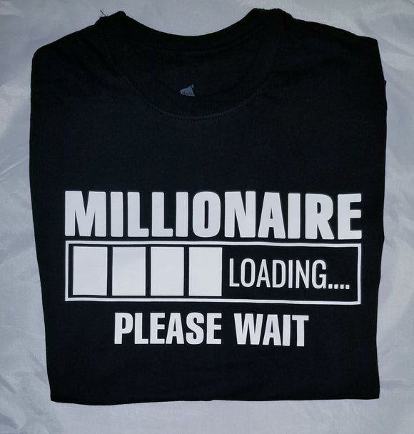 Women's Graphic T-Shirt - Millionaire Loading