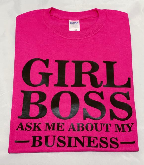Women's Graphic T-Shirt - Girl Boss