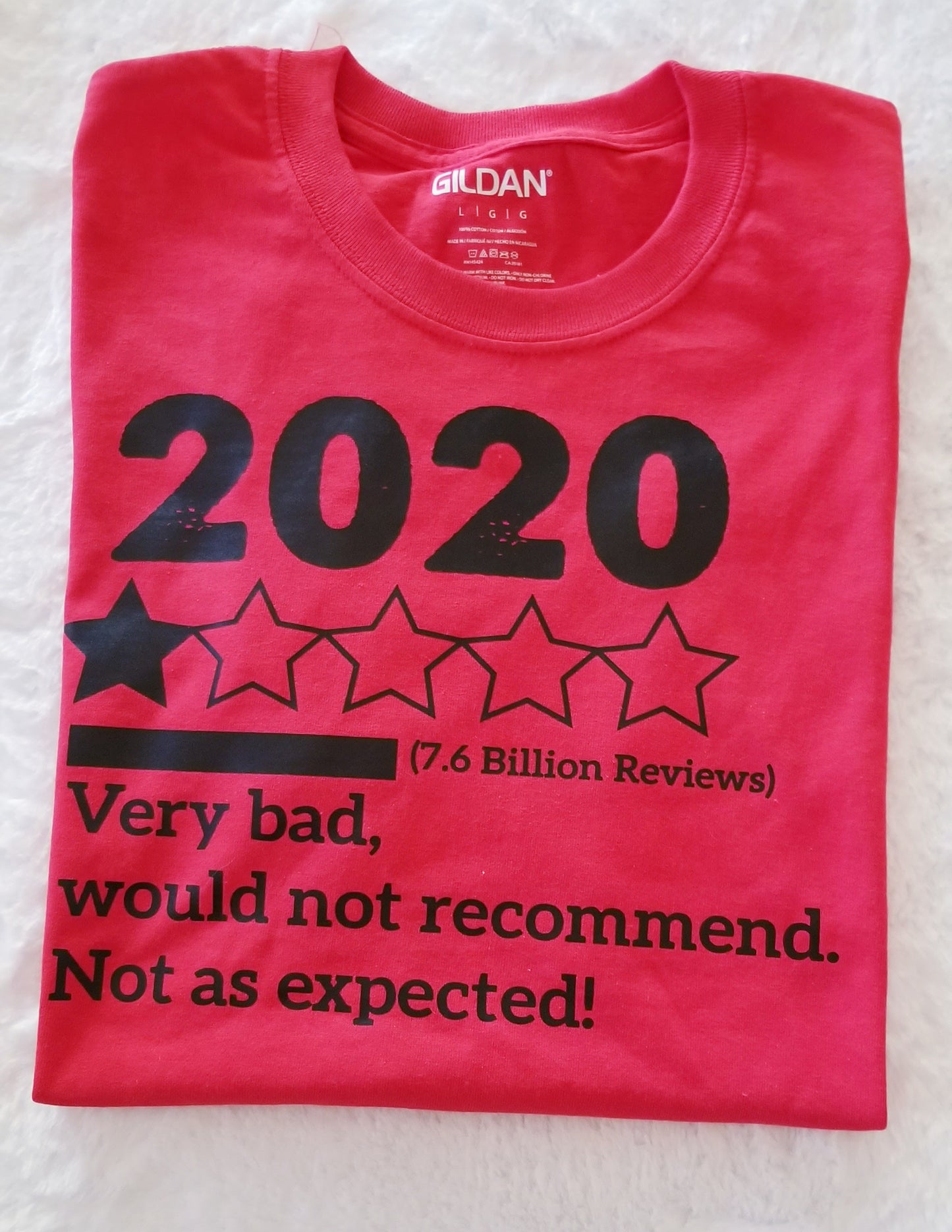 Women's Graphic T-Shirt -2020 Very Bad - Red