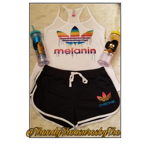 Women's Short Set - Melanin Drippin'