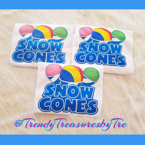 Men's Graphic T-Shirt - Mr. Snow Cones (Customer Custom Order)