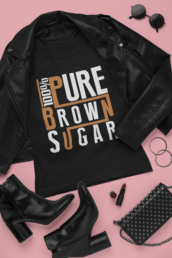Women's Graphic T-Shirt - Pure Brown Sugar