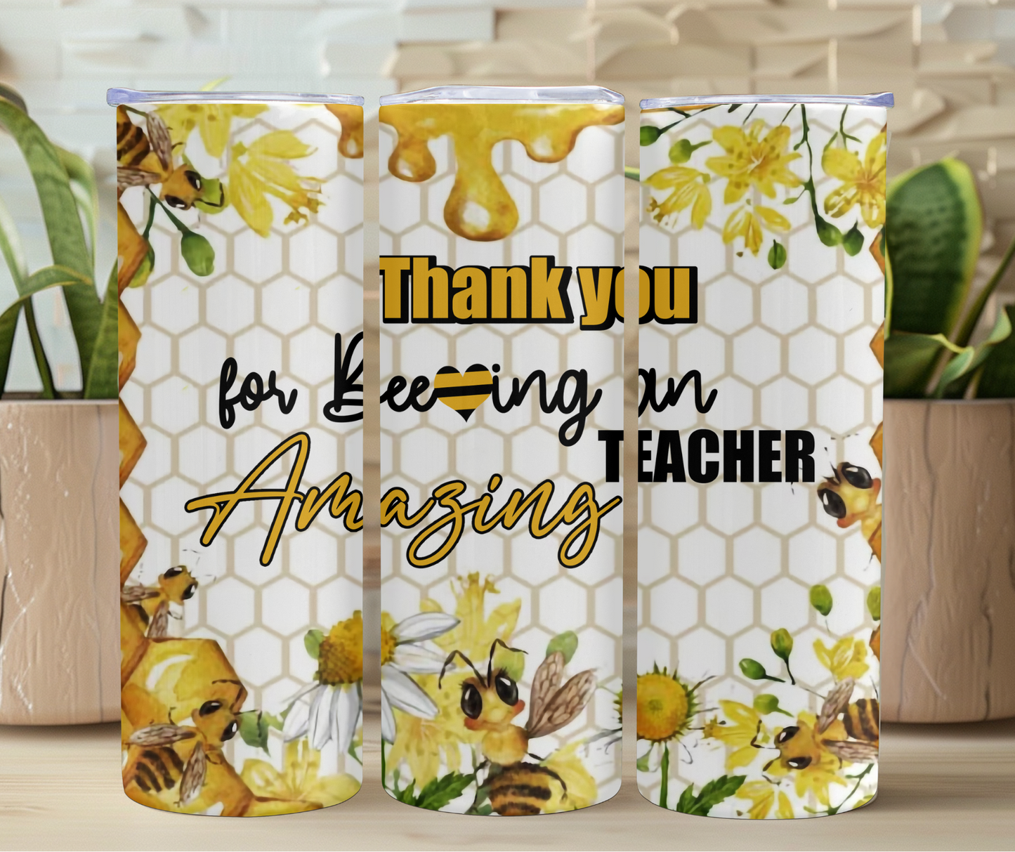 Thank You for Beeing an Amazing Teacher 20oz Stainless Steel Tumbler