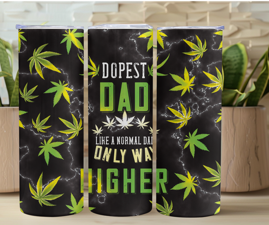 Dope Dad 420 20oz Stainless Steel Tumblers