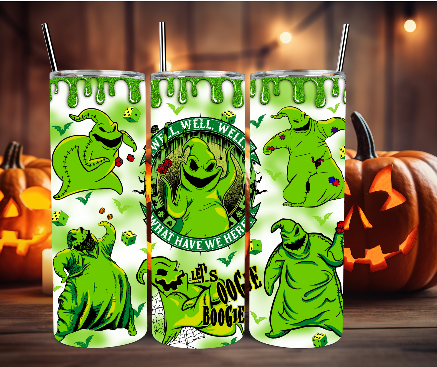 Halloween Oogie Boogie 20oz Stainless Steel Tumbler