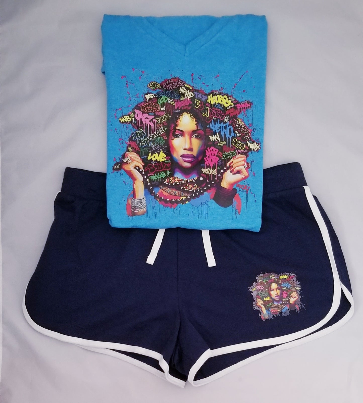 Women's Short Set - Queen of Music