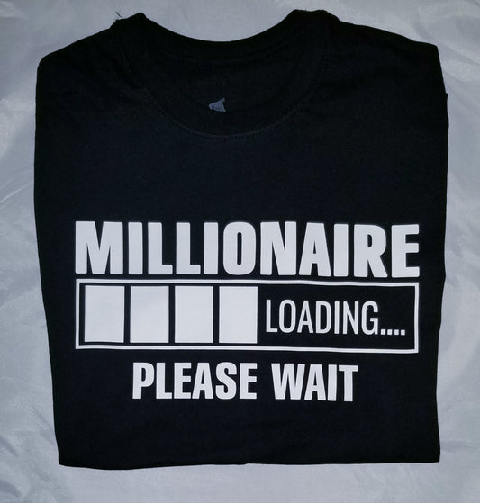 Men's Graphic T-Shirt - Millionaire Loading