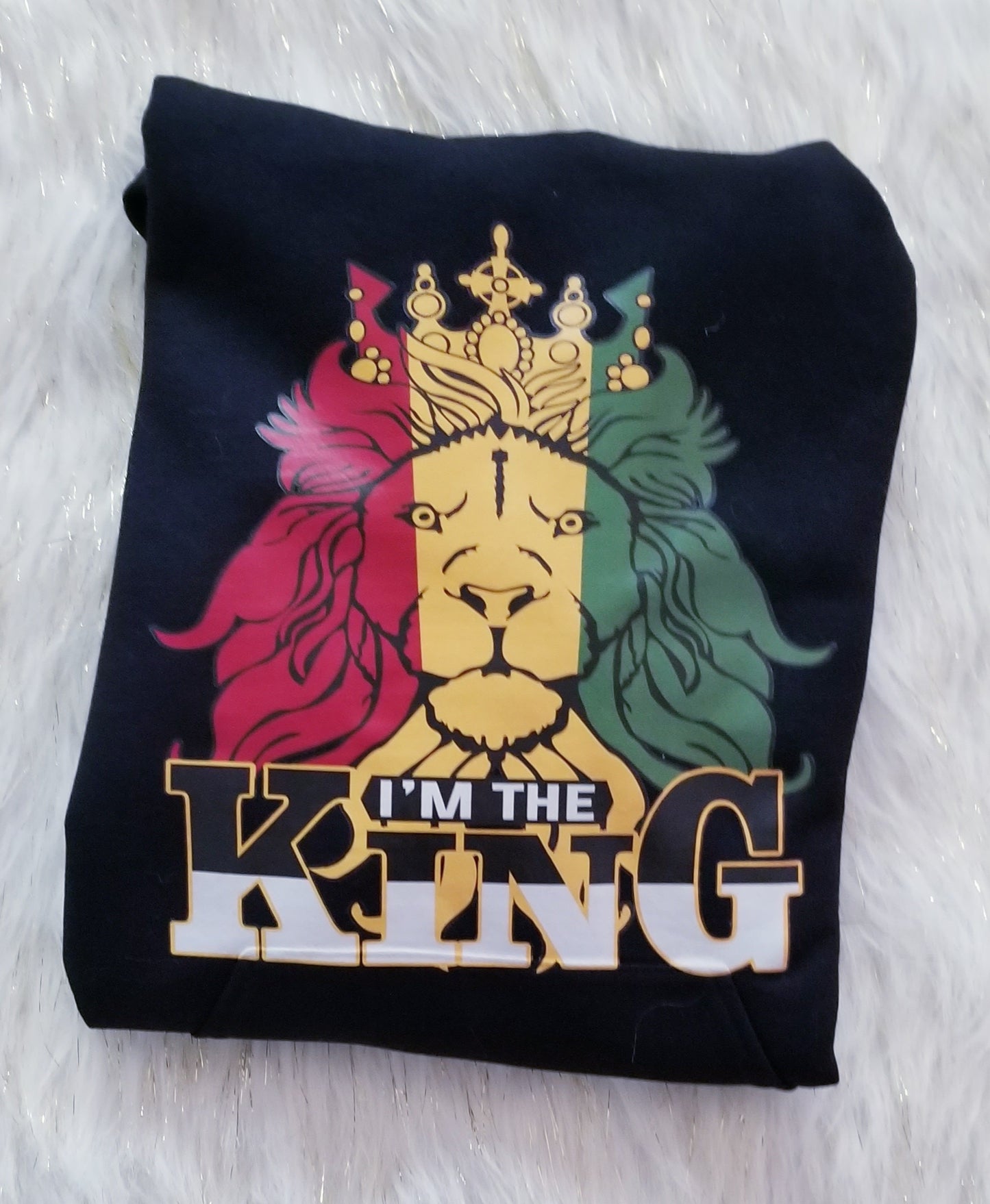 Men's Graphic Hoodie - I'm The King