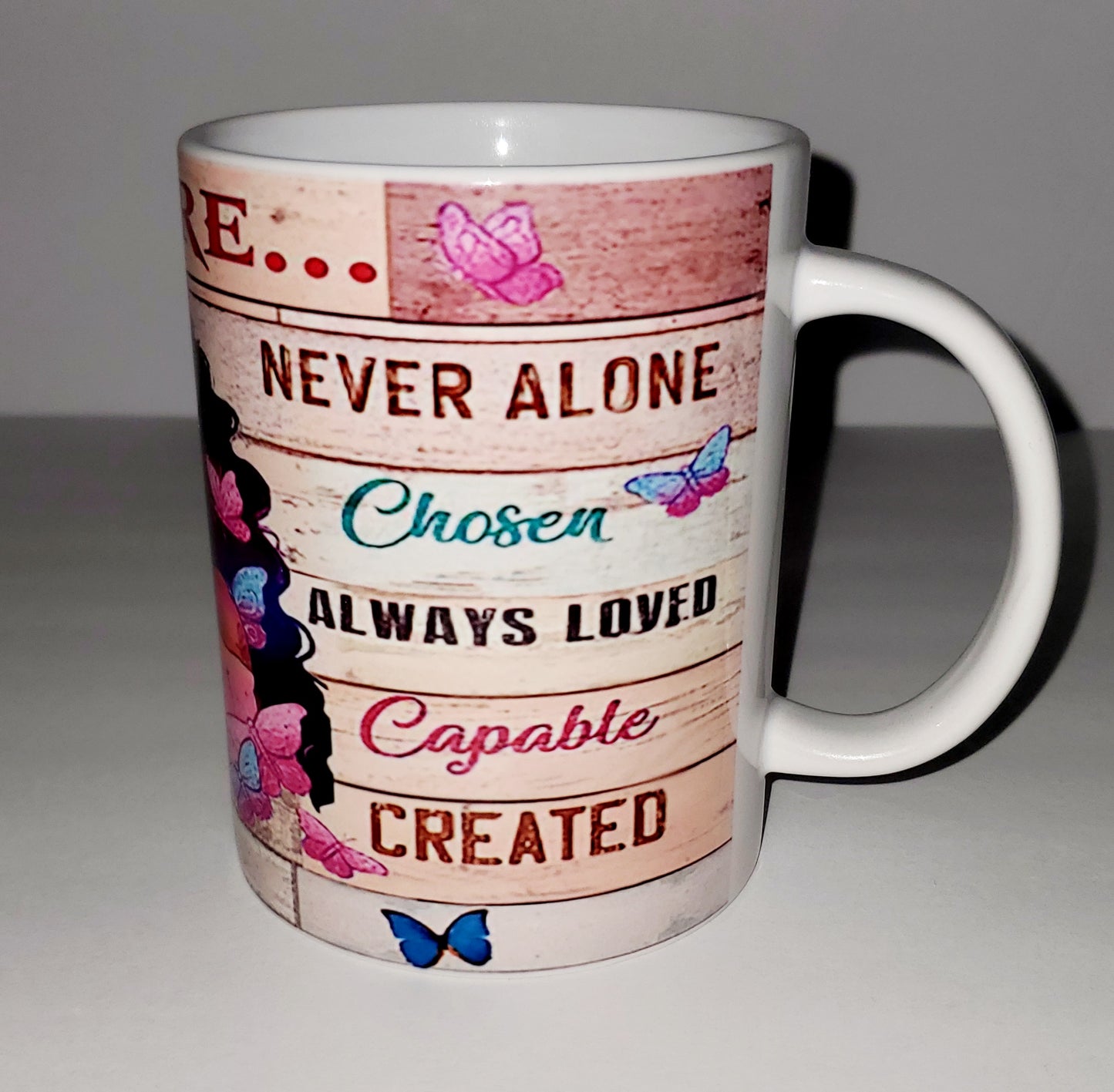 Beautiful Brown Queen - "You Are" Coffee Cup