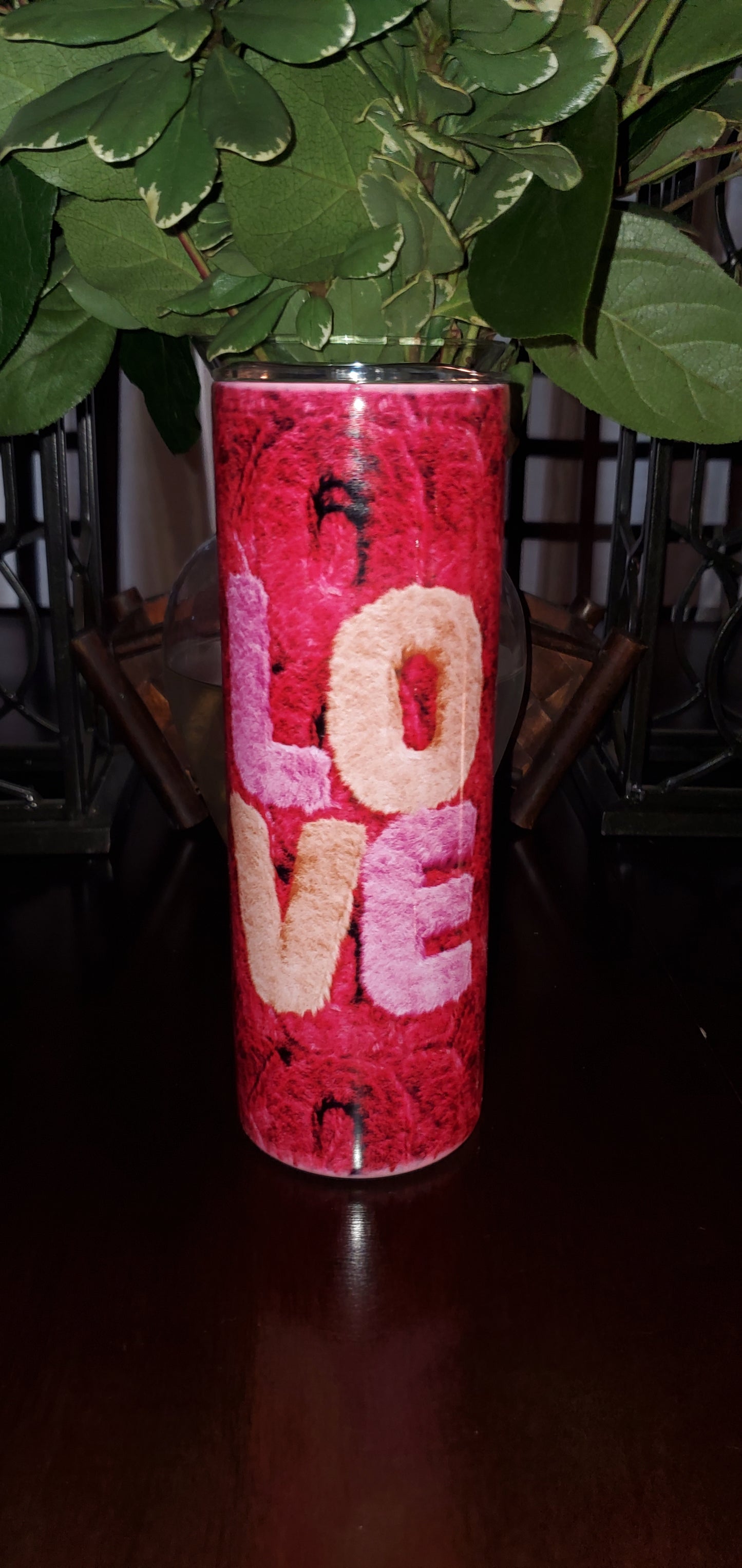 Fur "Love" 20oz Sublimation Stainless Steel Tumbler