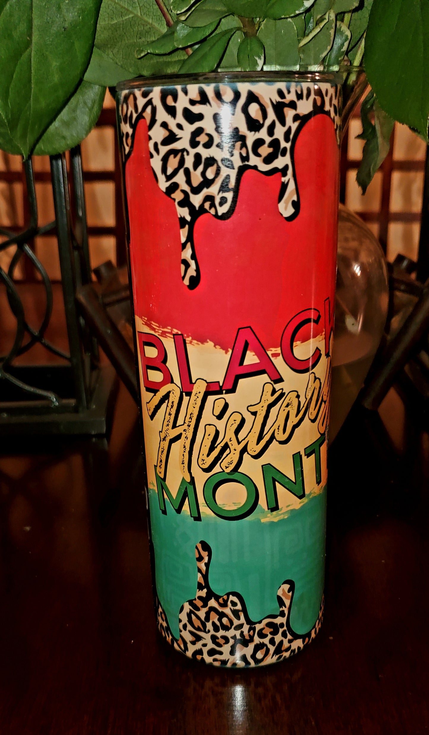 Black History Month 20oz Sublimation Stainless Steel Tumbler