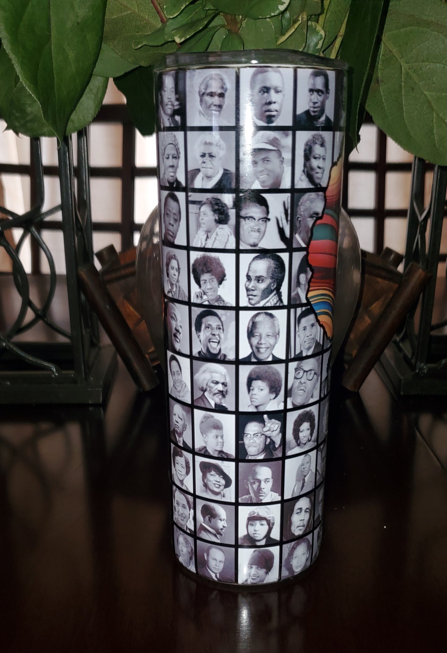 Love Black History 20oz Sublimation Stainless Steel Tumbler