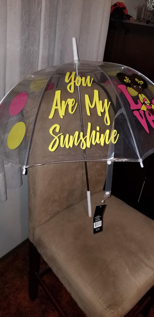 Children's Custom Umbrella (Clear)