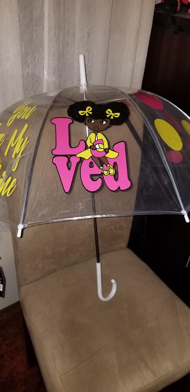 Children's Custom Umbrella (Clear)