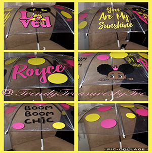 Children's Custom Umbrella (Clear)